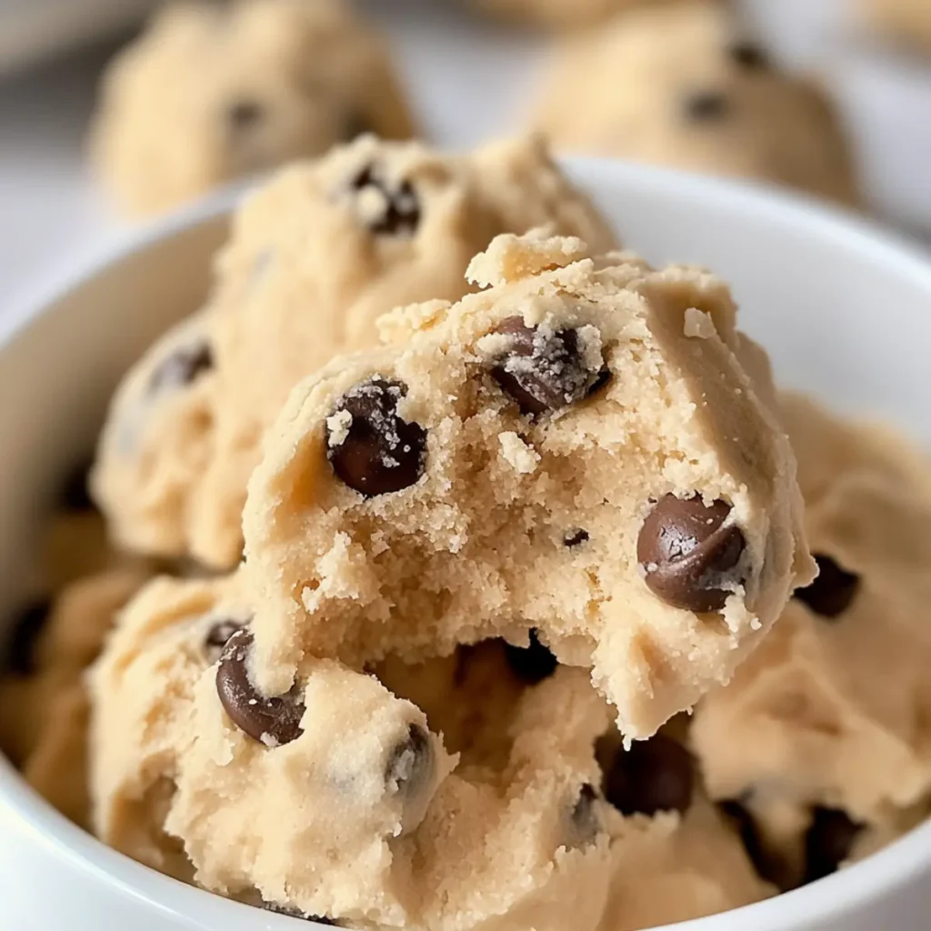 Cottage Cheese Edible Cookie Dough