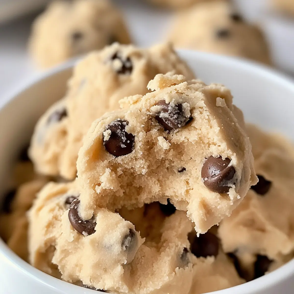 Cottage Cheese Edible Cookie Dough