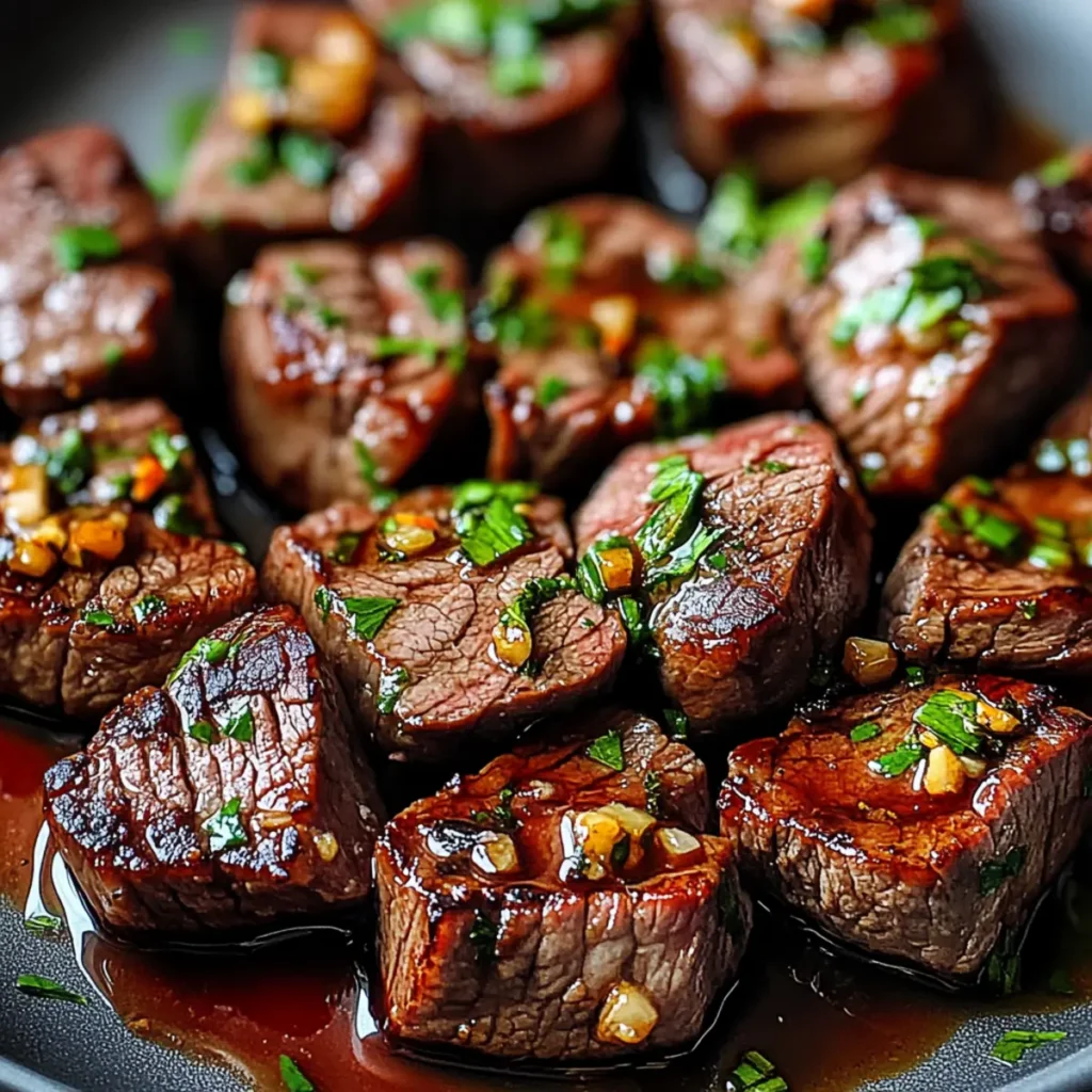 Garlic Butter Steak Bites