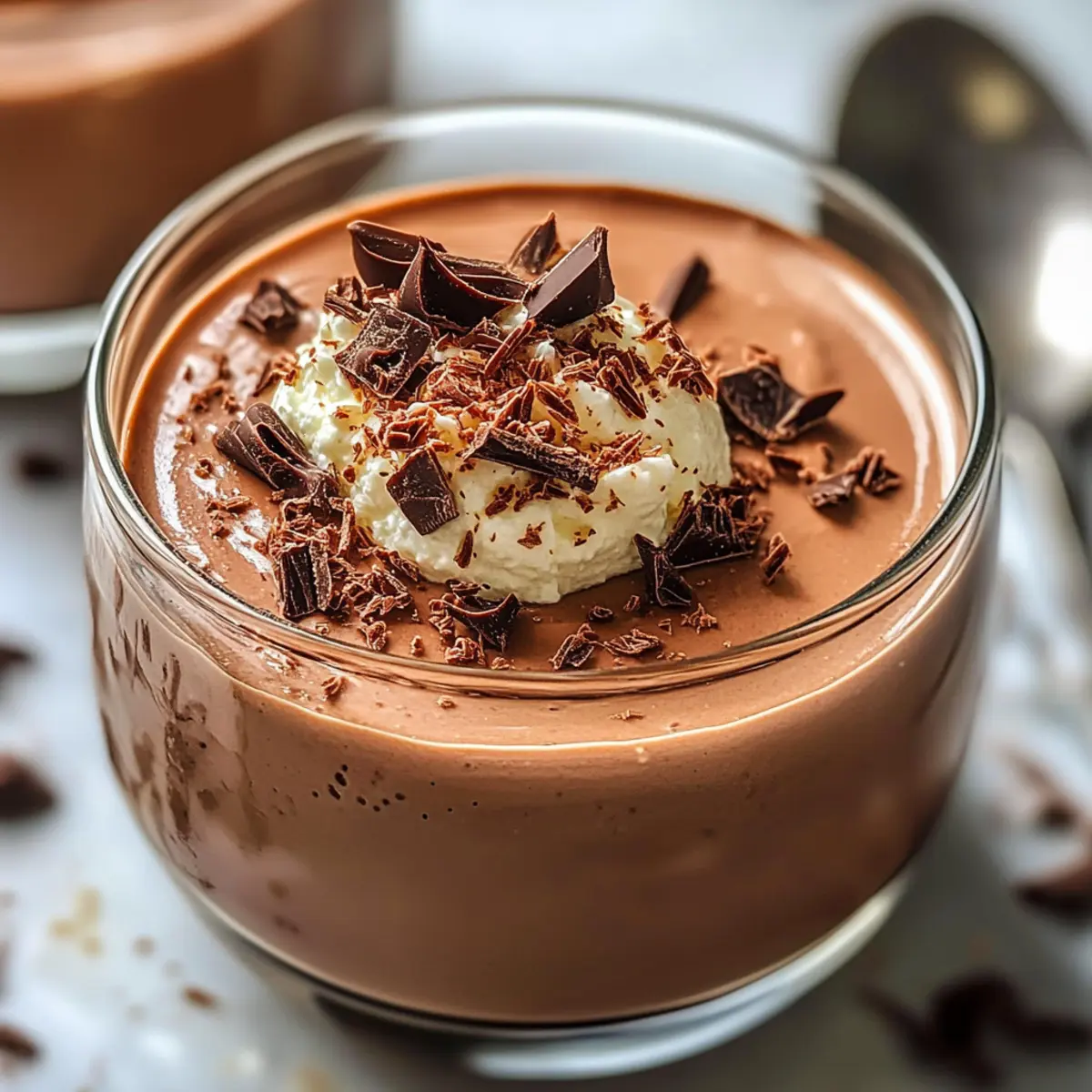 Cottage Cheese Chocolate Mousse