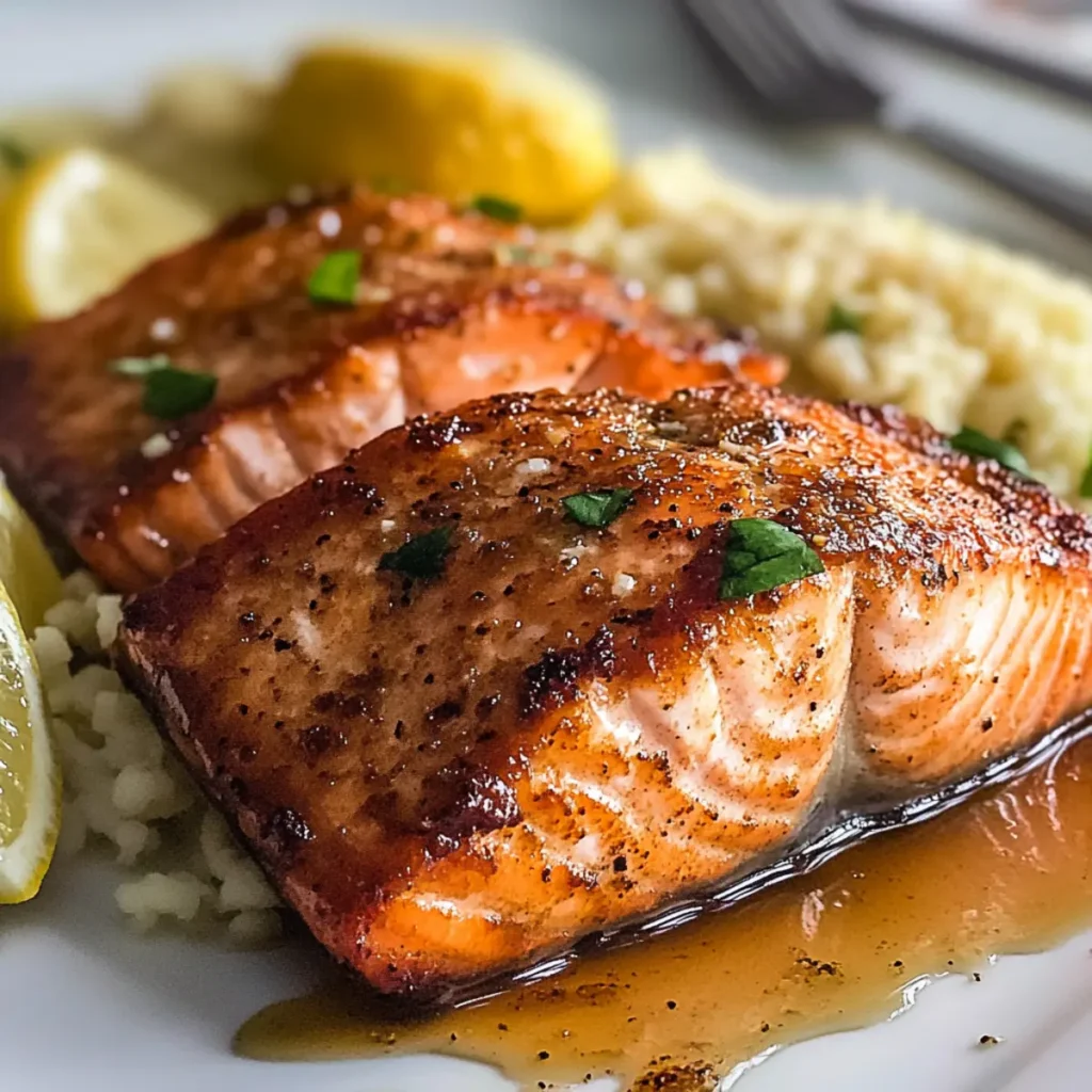 Cajun Honey Butter Salmon