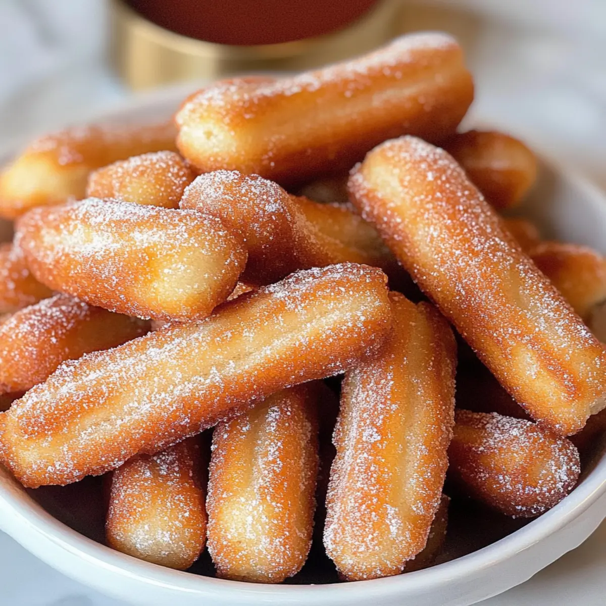 Air Fryer Churro Bites