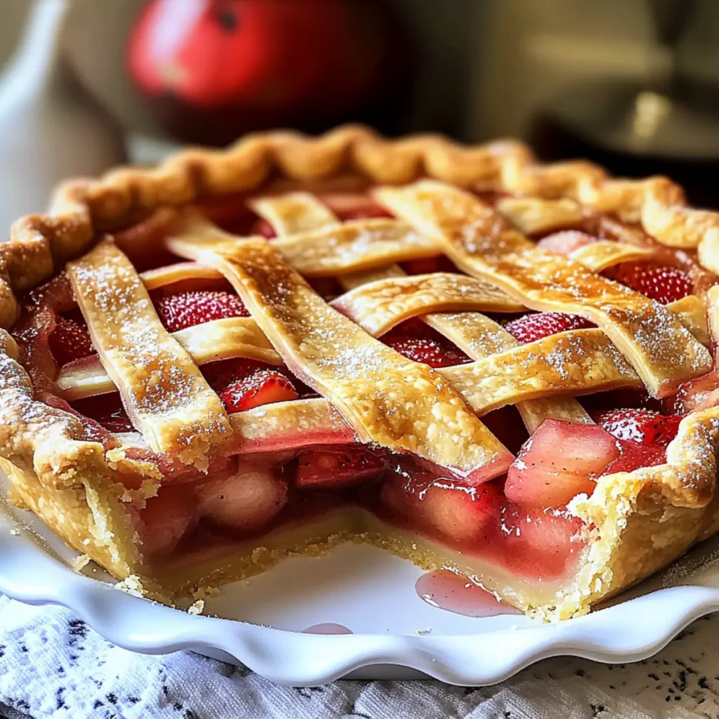Strawberry Rhubarb Pie