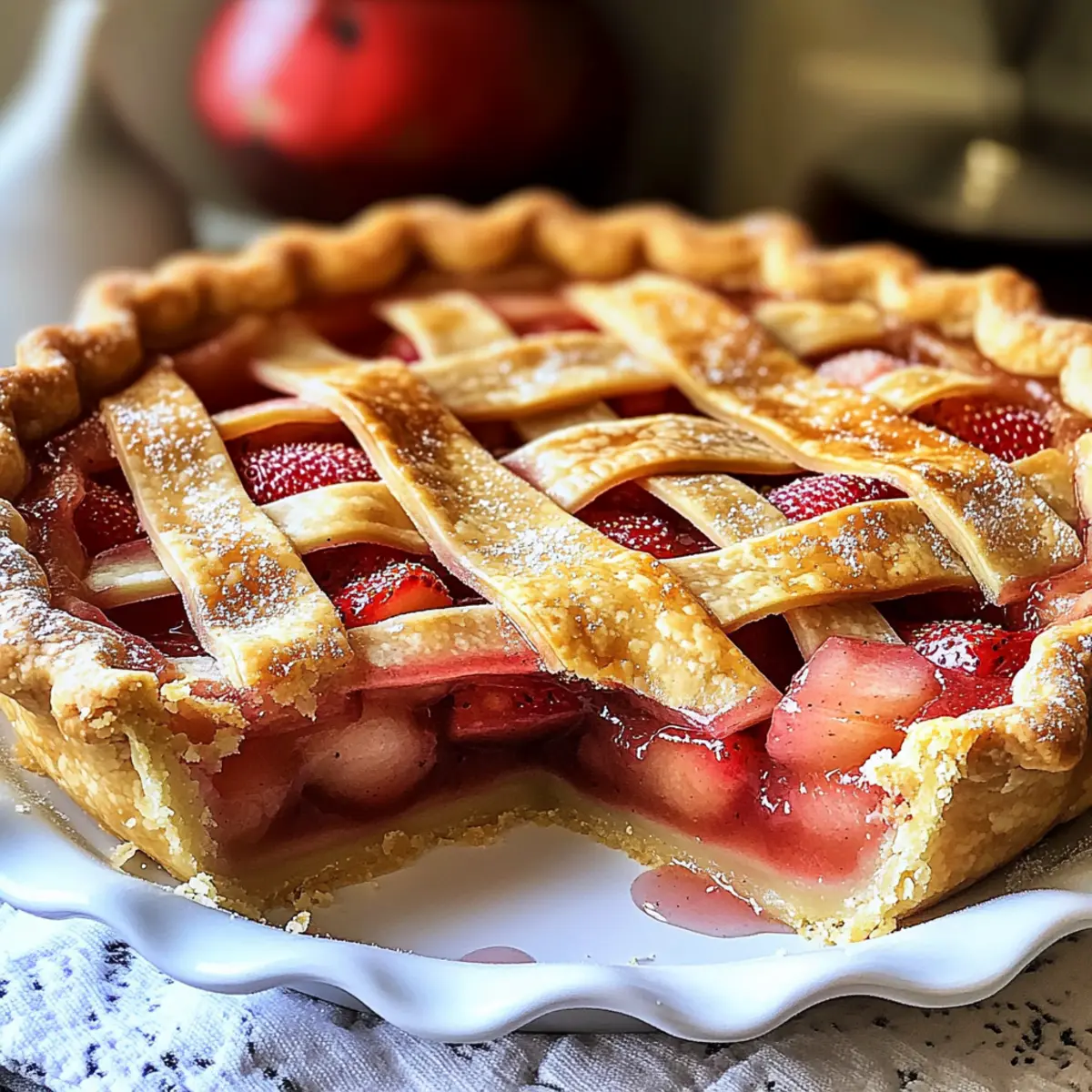 Strawberry Rhubarb Pie
