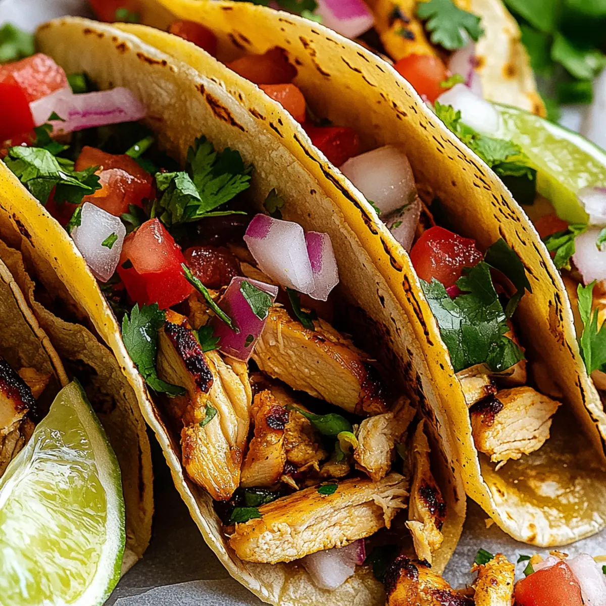 Easy Chicken Tacos