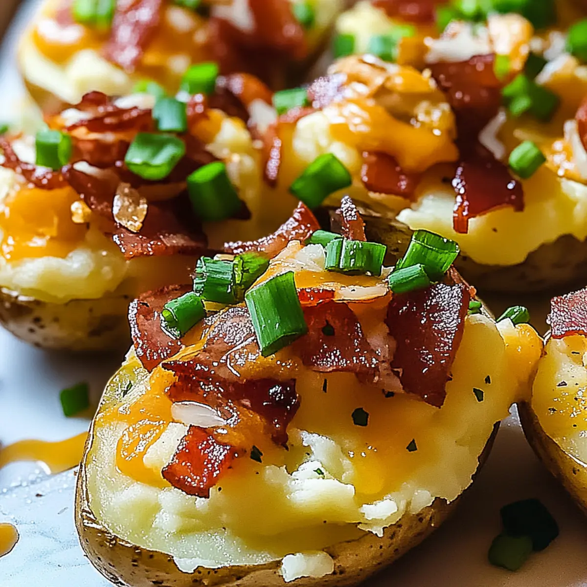 Loaded Smashed Potatoes