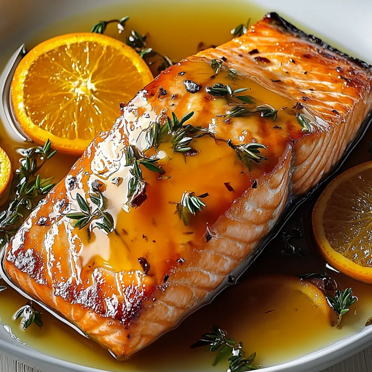 Orange Glazed Salmon