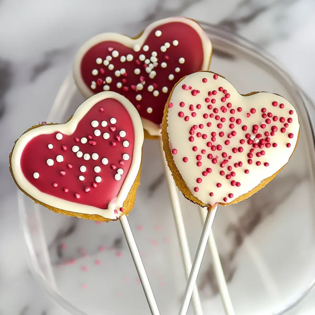 Valentine Cookie Pops