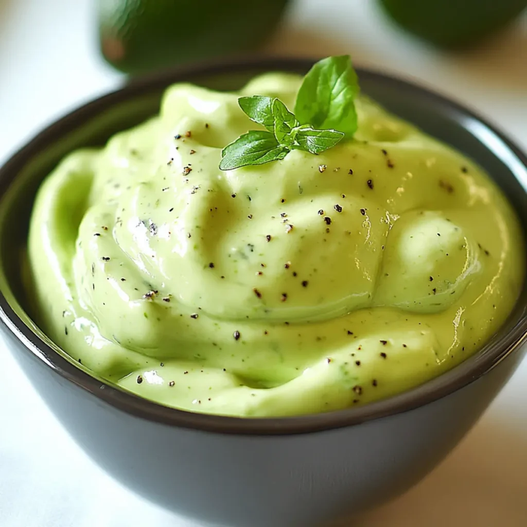 Avocado Crema