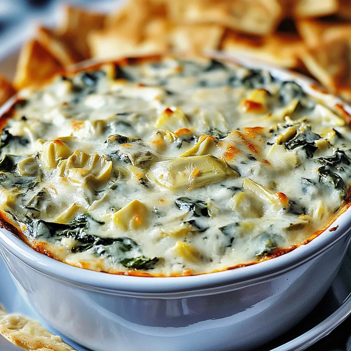 Crockpot Spinach Artichoke Dip