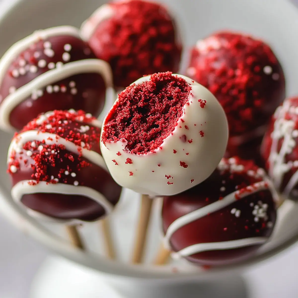 Red Velvet Cake Pops