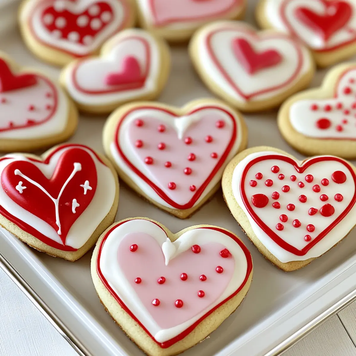 Valentine Sugar Cookies