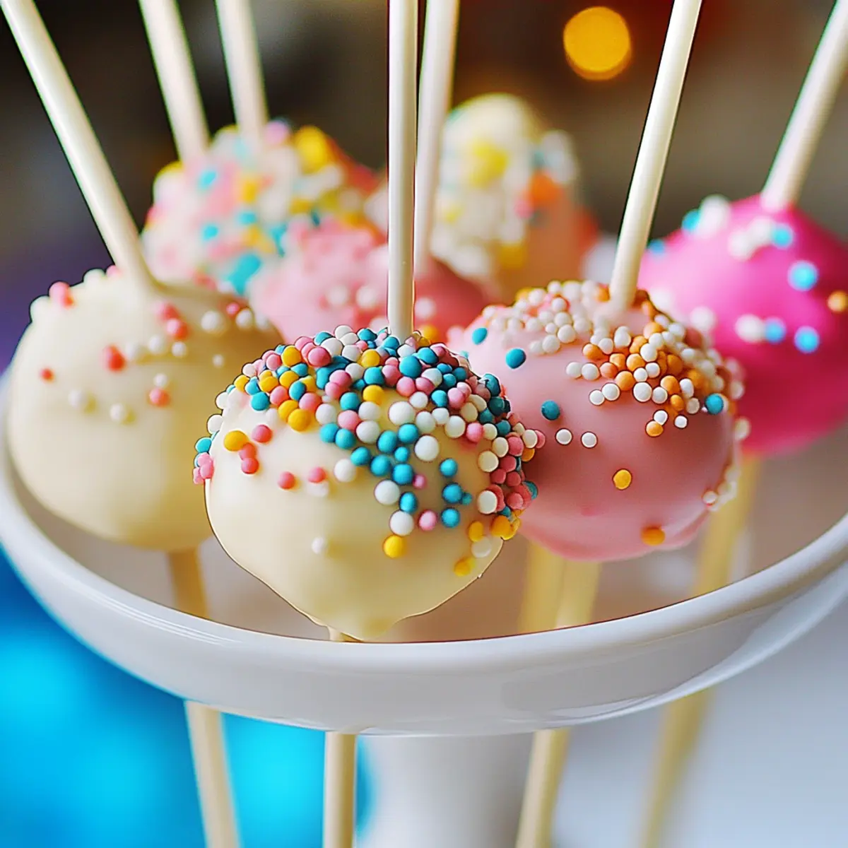 Birthday Cake Pops