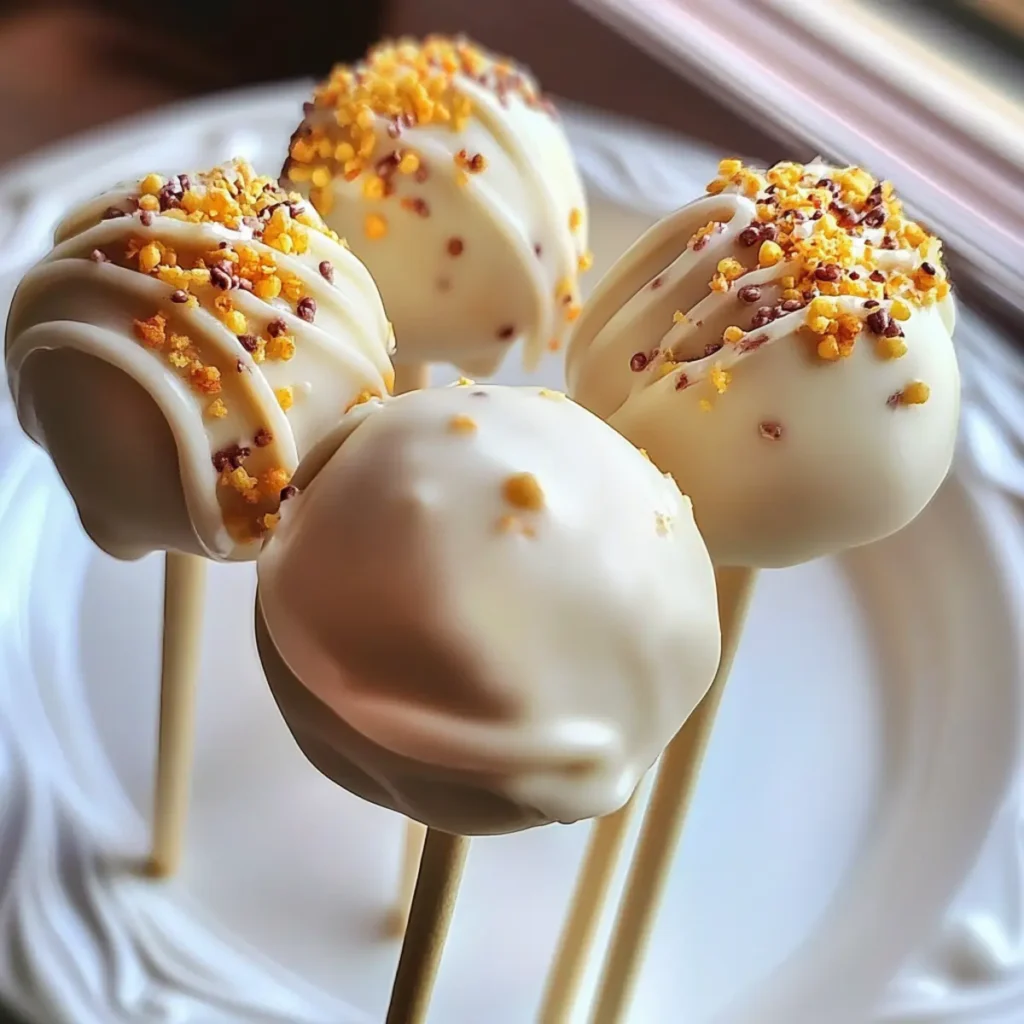 Banana Pudding Cake Pops
