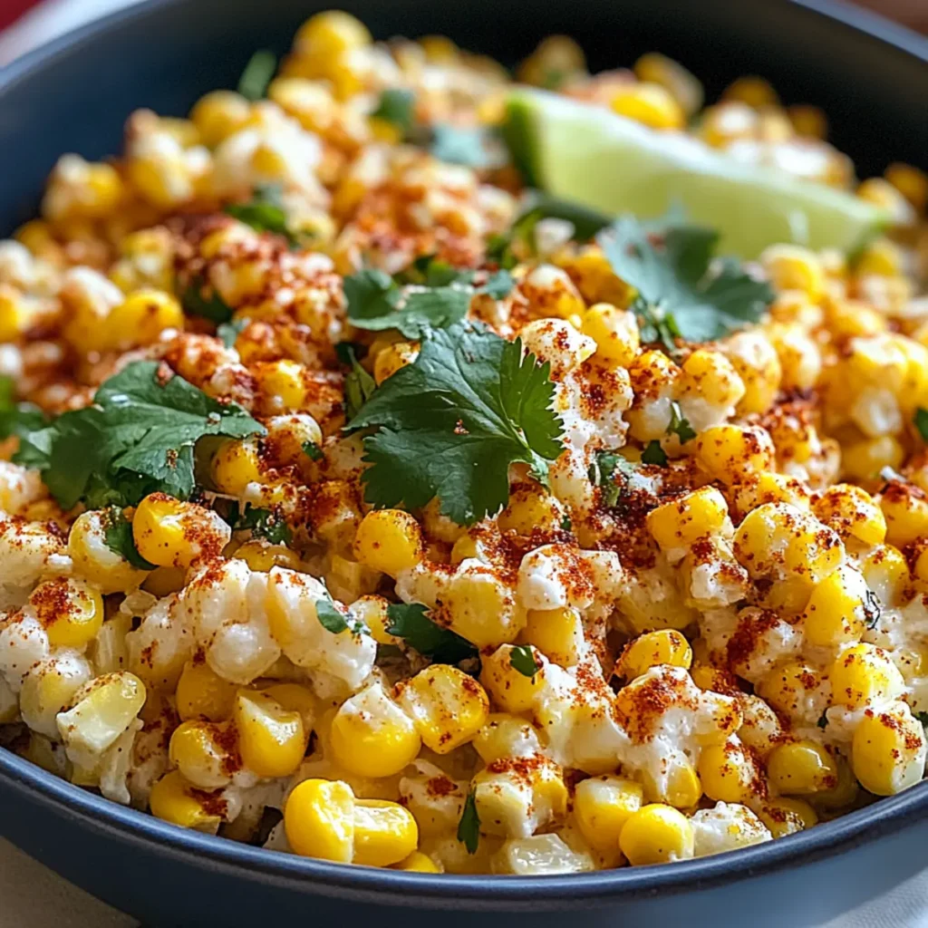 Mexican-Inspired Street Corn Dip (Fresh or Frozen Corn)