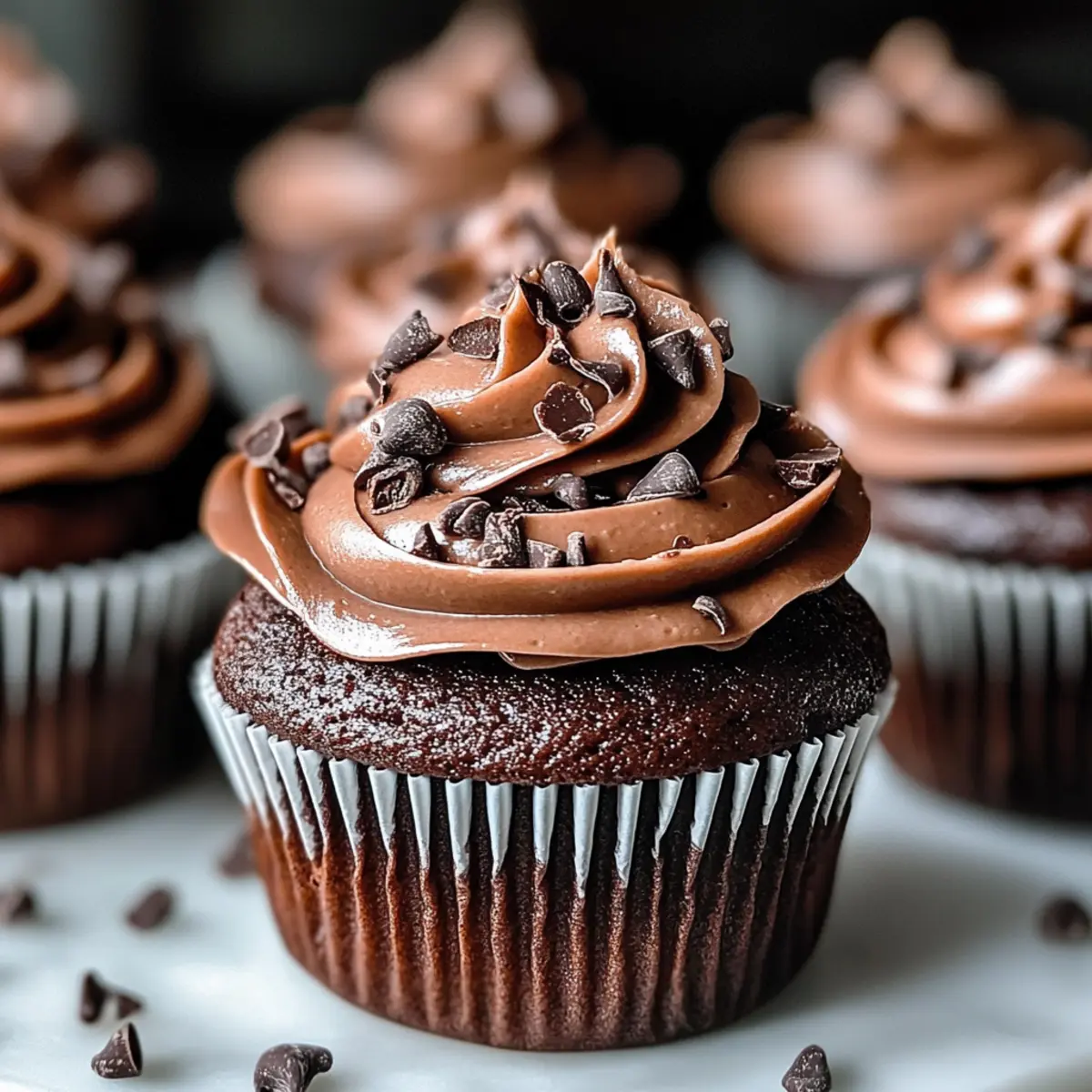 VALENTINE’S DAY Vegan Chocolate Cupcakes (Dairy-Free Dessert)