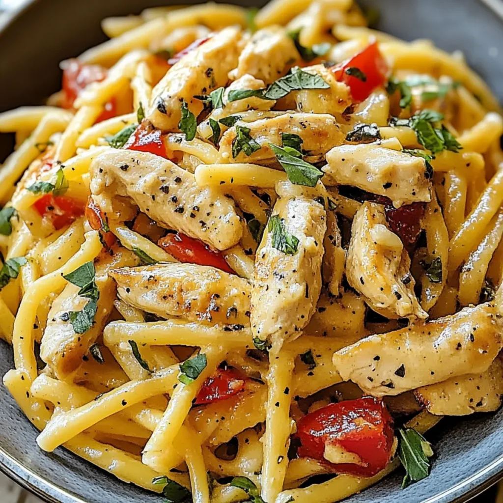 Marry Me Chicken Pasta