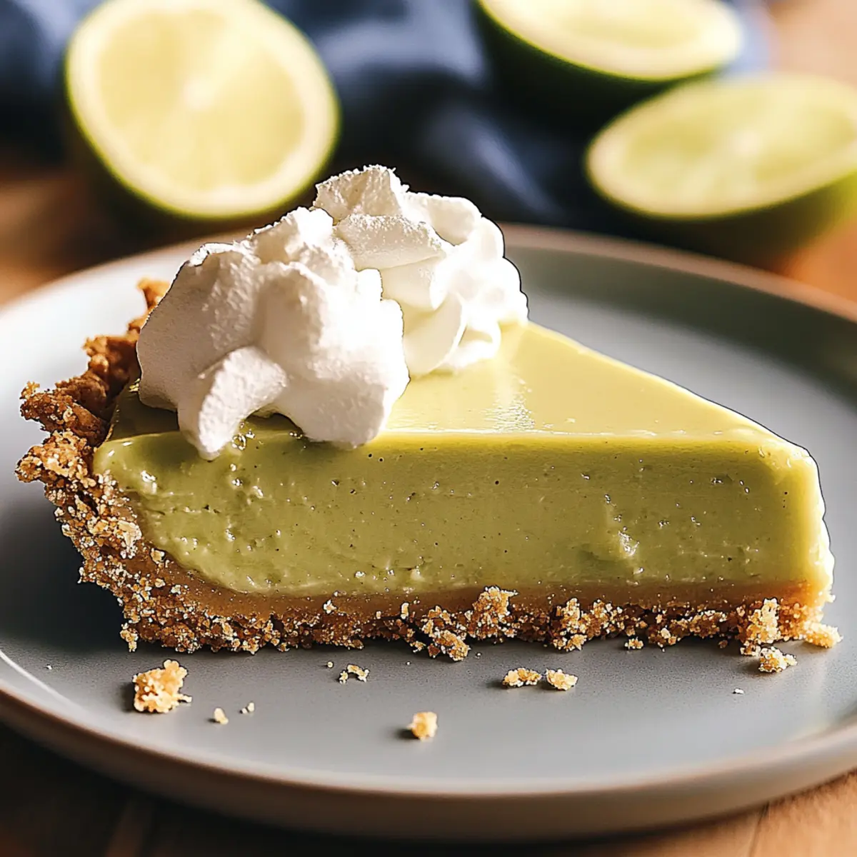 Avocado Key Lime Pie