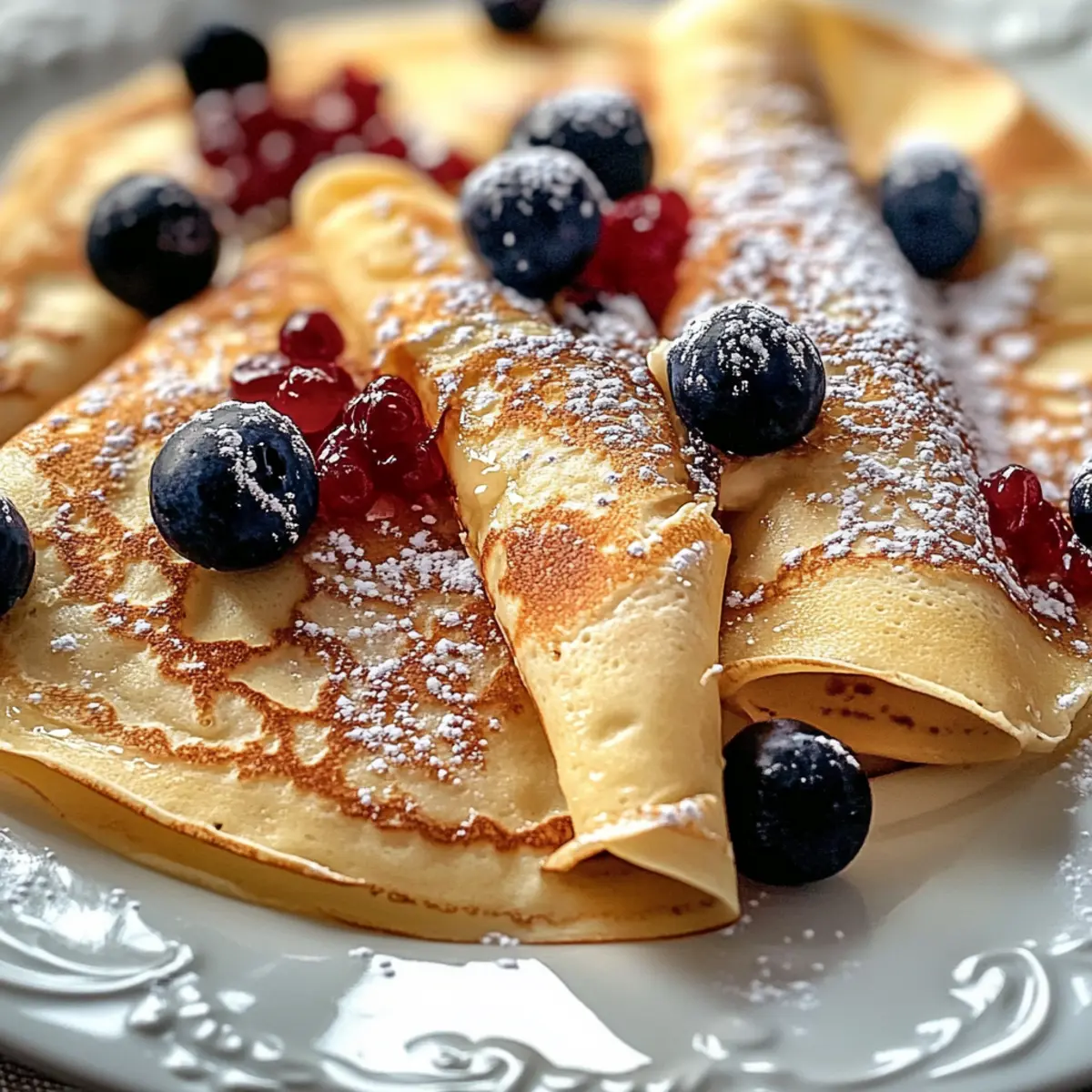 Homemade Crepes