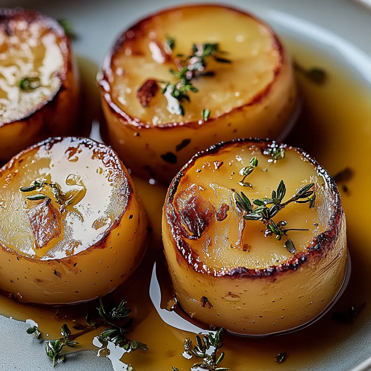 VALENTINE’S DAY Fondant Potatoes (Elegant Dinner Side)