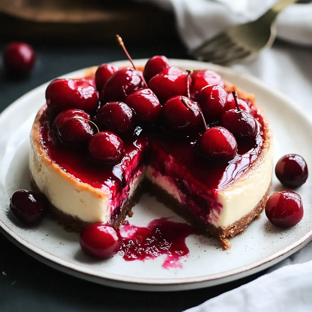 Cherry Cheesecake