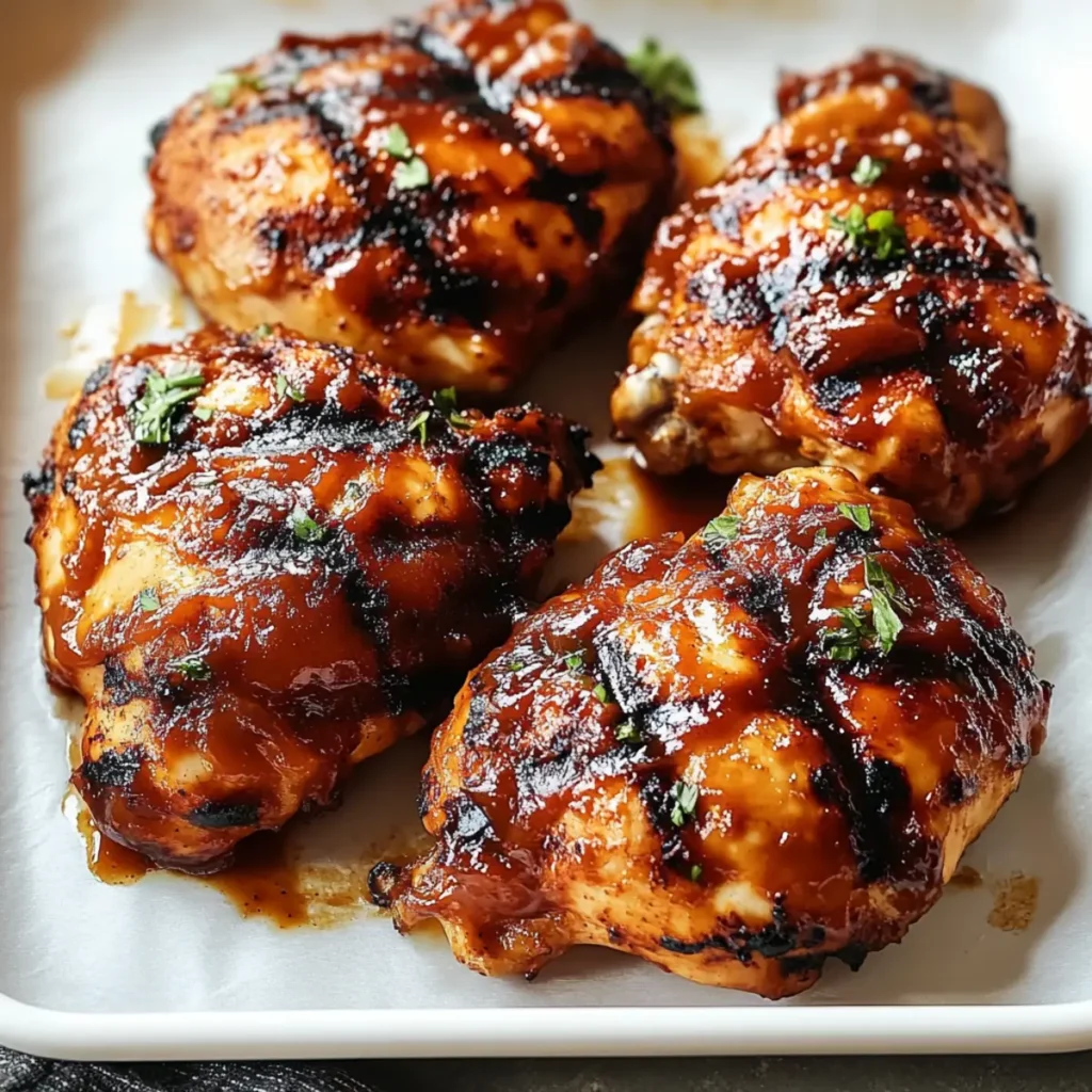 Extra-Juicy Grilled BBQ Chicken