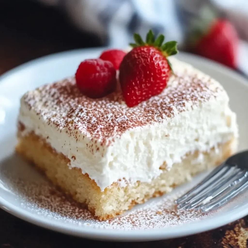 Tres Leches Cake