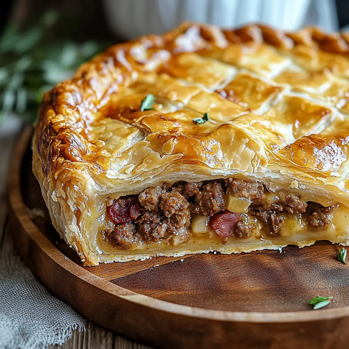 Italian Easter Meat Pie