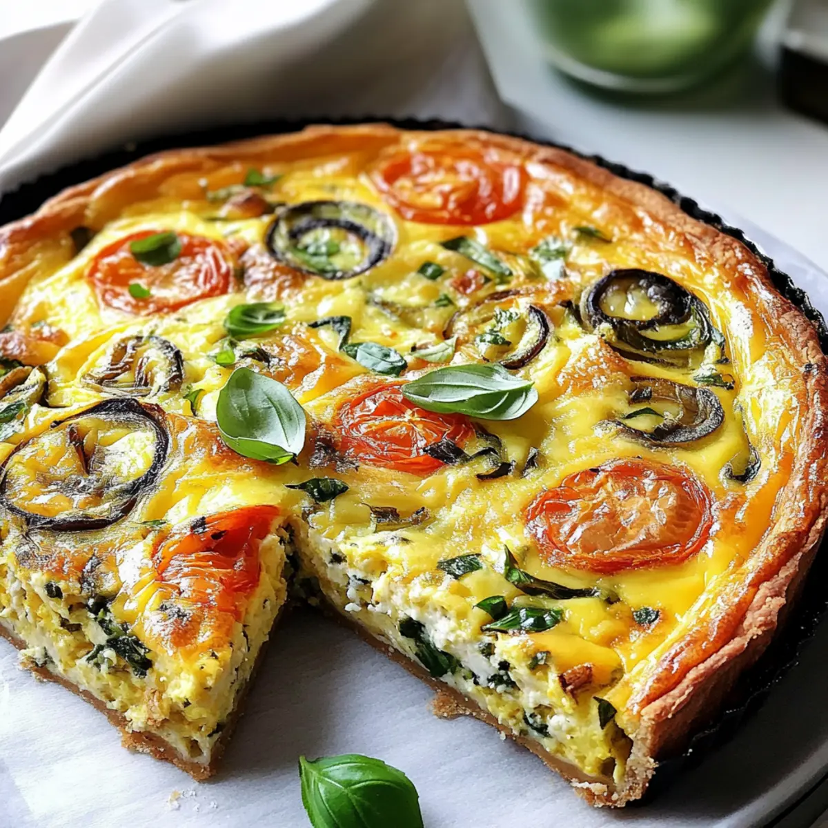 Crustless Quiche