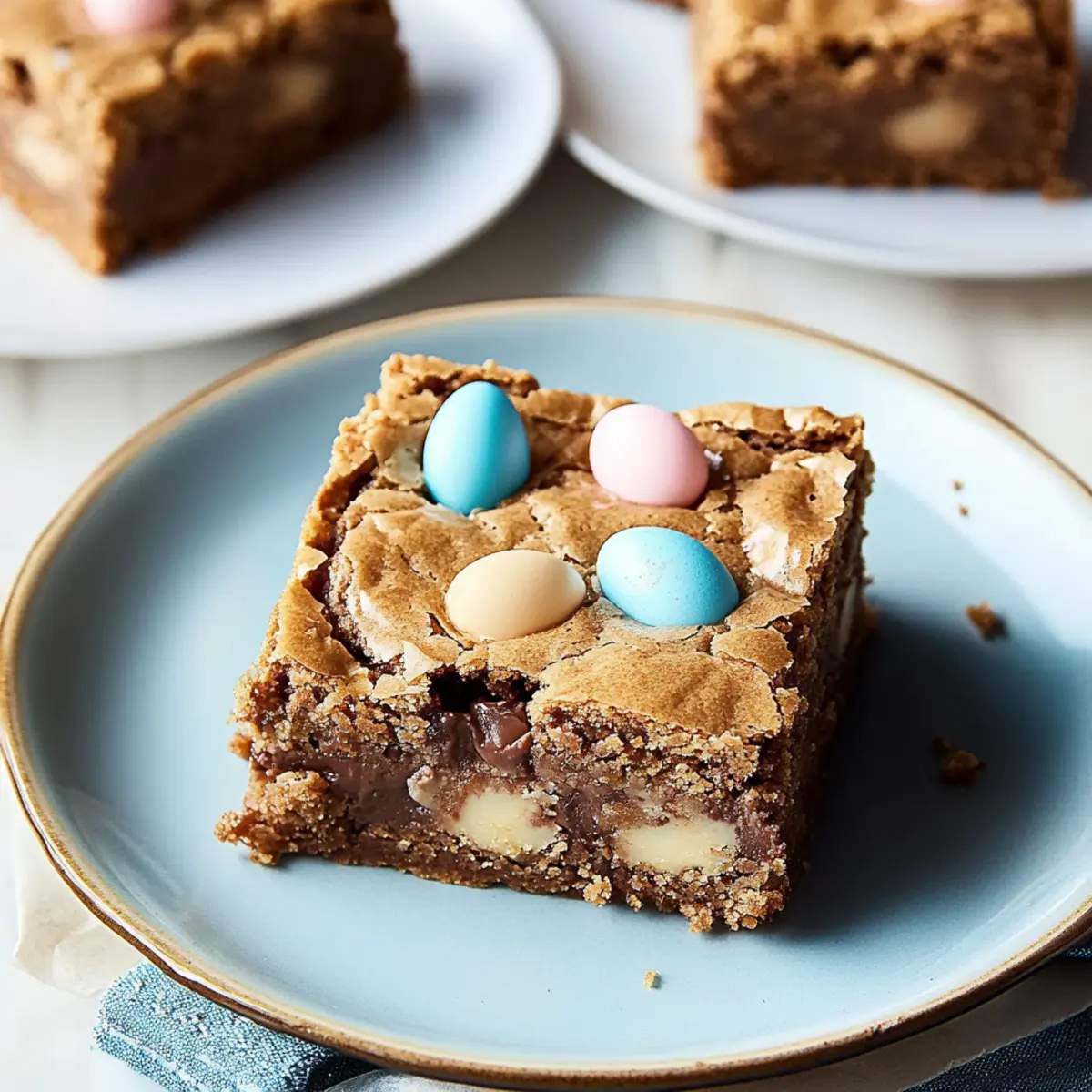 Robin Egg Blondies