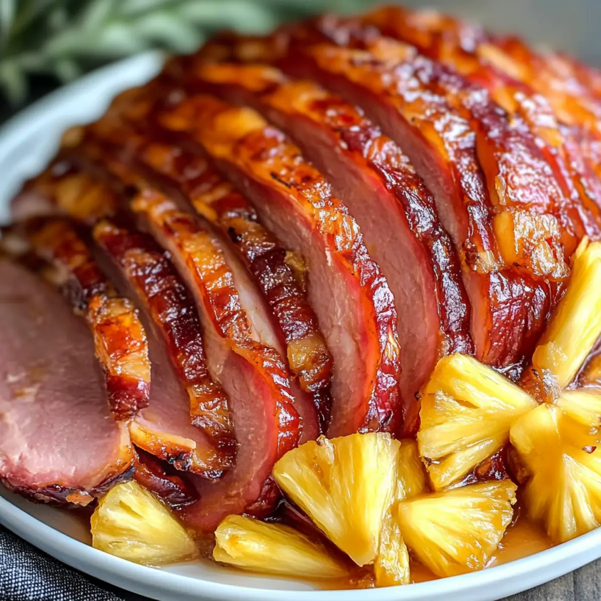 Pineapple Spiral Ham