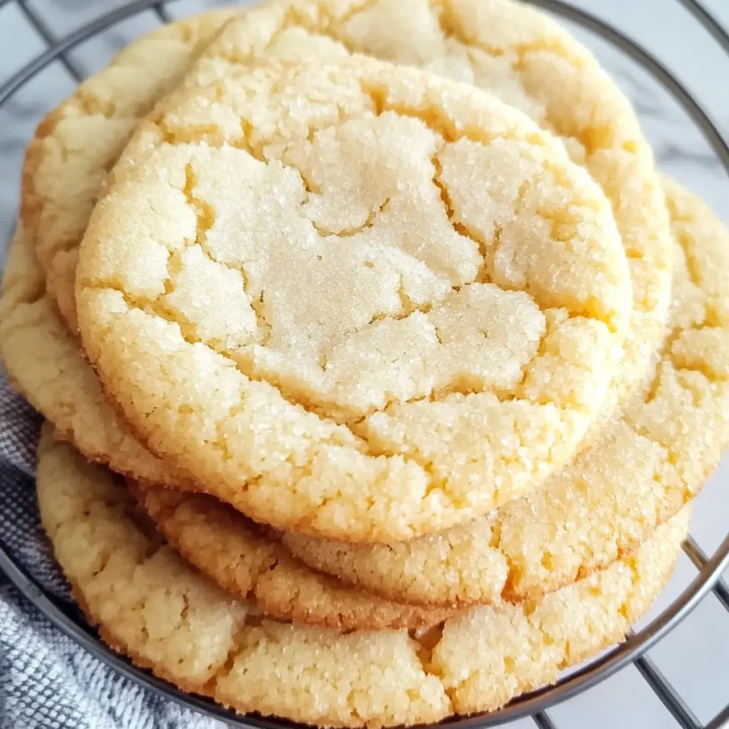 Soft and Chewy Classic Vanilla Cookies