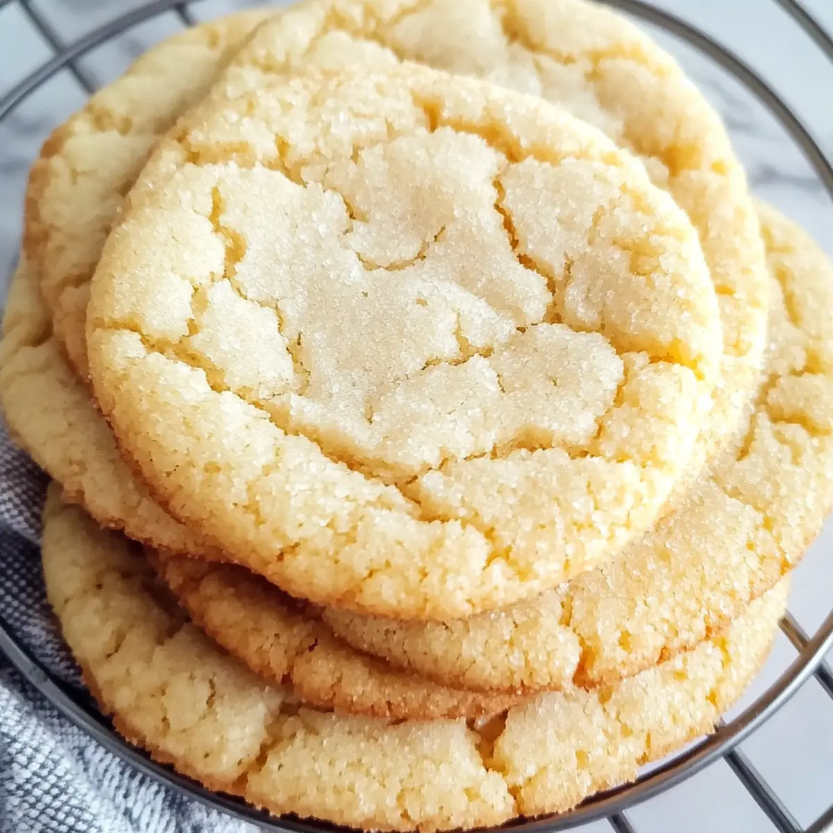 Soft and Chewy Classic Vanilla Cookies