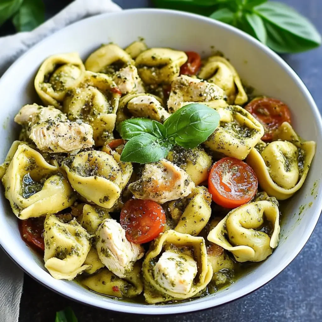 Chicken Pesto Tortellini
