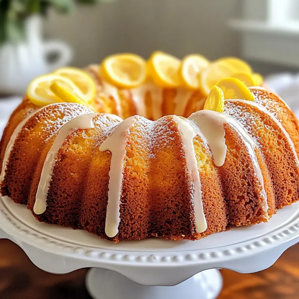Lemon Bundt Cake