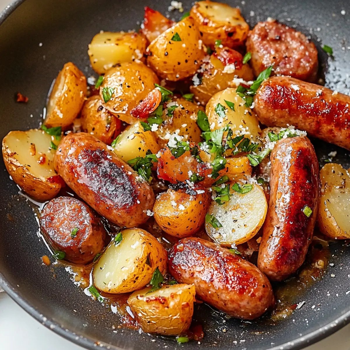 Sausage and Potatoes